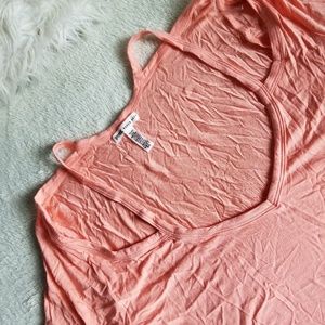 PINK Super Soft Cold Shoulder Tee